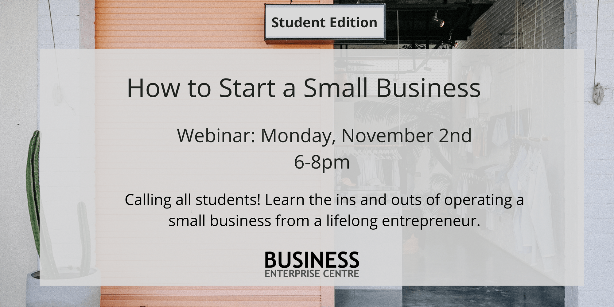 How to Start a Small Business (Student Edition) Made In Grey